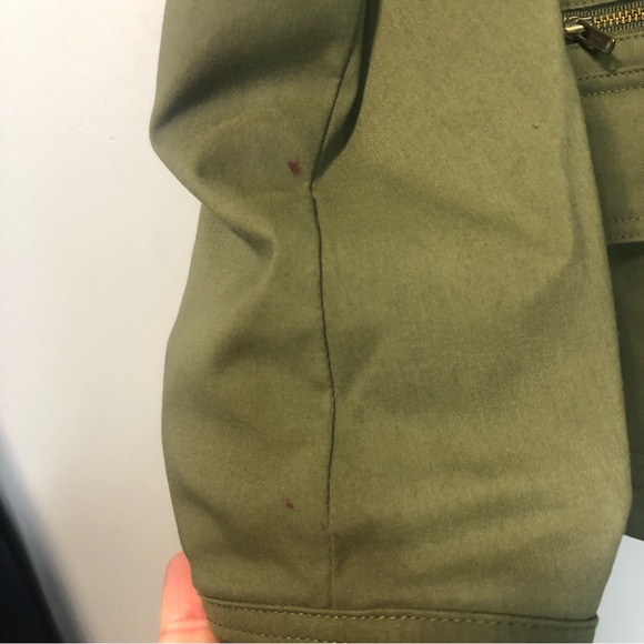 PrAna Lydia Zip Front Olive Green Utility Jacket, size L - Picture 13 of 13
